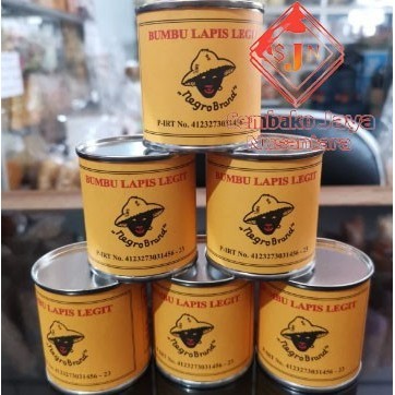 

Ready NEGRO BRAND Bumbu Spekoek kaleng halal asli / bumbu spekuk seasoning