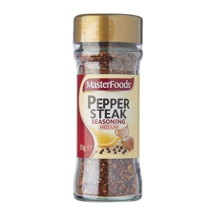 

Ready MasterFoods Pepper Steak Seasoning Bumbu Tabur Daging Stik Master Food