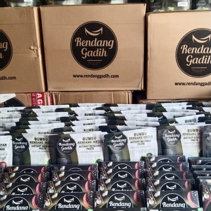 

Ready TERLARIS Bumbu Rendang Instan - Rendang Gadih - pedas sedang