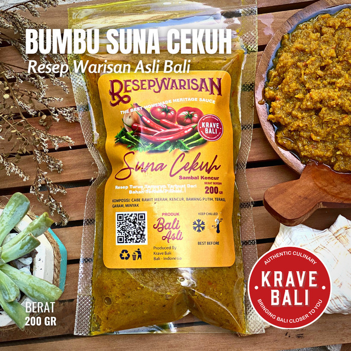 

Ready Suna Cekuh - Bumbu Bali asli - Krave Bali