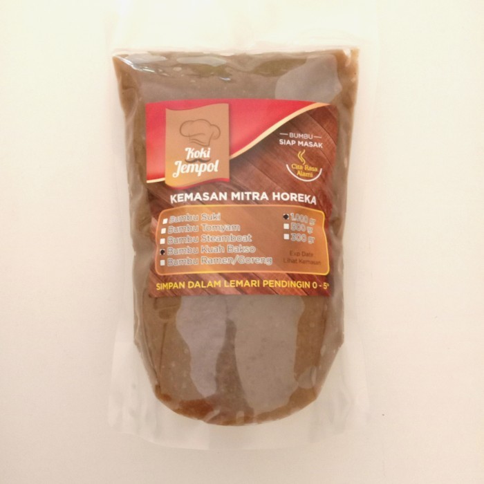 

Ready Bumbu Bakso Pouch 1kg