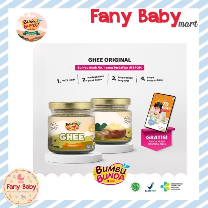 

Ready BUMBU BUNDA ELIA GHEE MPASI - BUMBU MASAK MPASI - BB BOOSTER MPASI