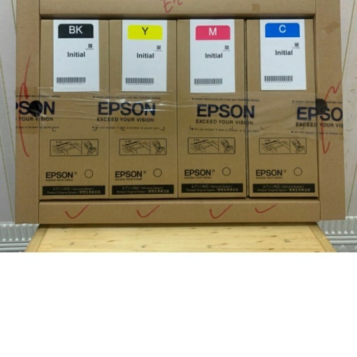 [GRN] TINTA EPSON WF-C5290/C5790/Cw5790a BLACK DAN COLOR ORIGINAL 1SET