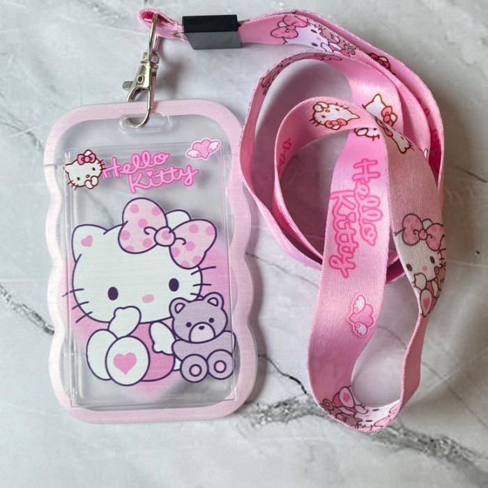 

Lanyard Id Card Sanrio Kuromi Melody Cinamoroll Hello Kitty