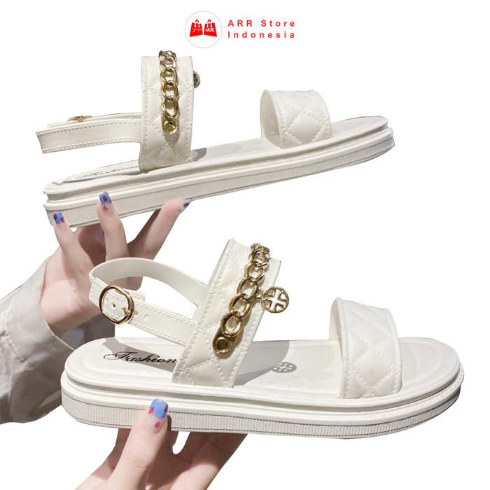 Sandal Wanita Slip On Sendal Selop Pesta Wanita Flat Casual