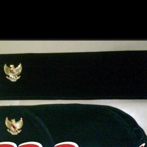 peci plus pin garuda untuk pdh paskibra