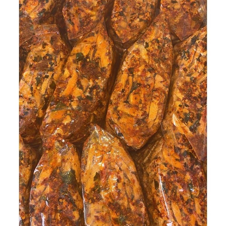 

Basreng Daun Jeruk 1Kg / Basreng Pedas Daun Jeruk Isi 1Kg