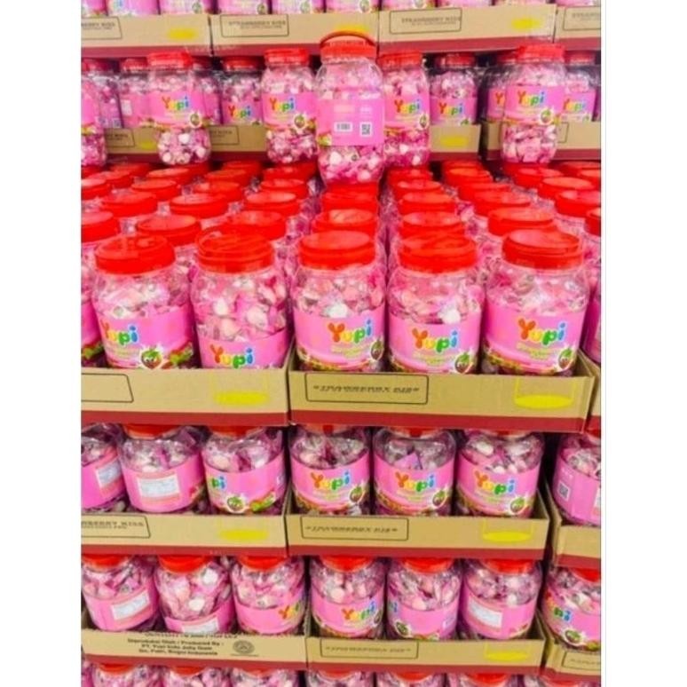 

Permen Yupi Toples & Plastik Dengan Tabur Gula