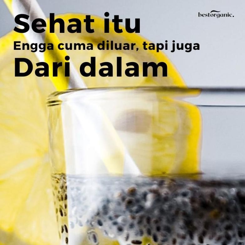 

Bestorganic - Chia Seed Organik Grade Premium - Biji Chiaseed - Black Chiaseed Original