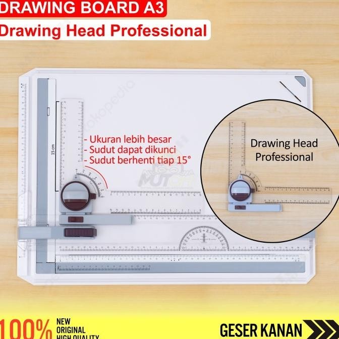 Terbaik Meja Gambar A3 Drawing Board A3 Katalog Berkualitas
