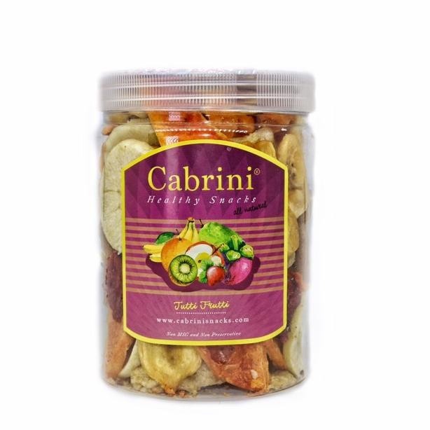 

Cabrini Healthy Snacks - Tutti Frutti (Small) Keripik Buah Premium STS