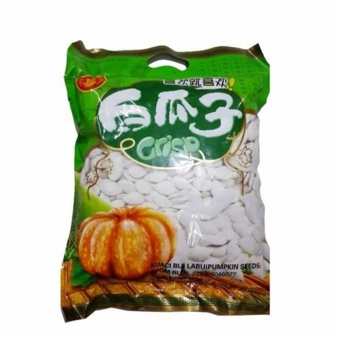 

Kuaci Biji Labu Crips / Kuaci Putih / Pumpkin Seeds Kg
