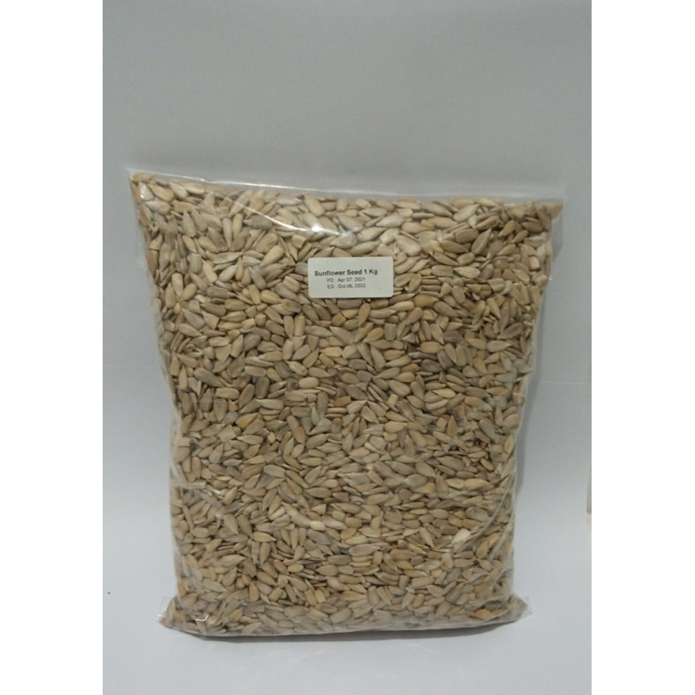 

Sun Flower Seed 500Gr, 1Kg - Biji Bunga Matahari - Kuaci Mentah