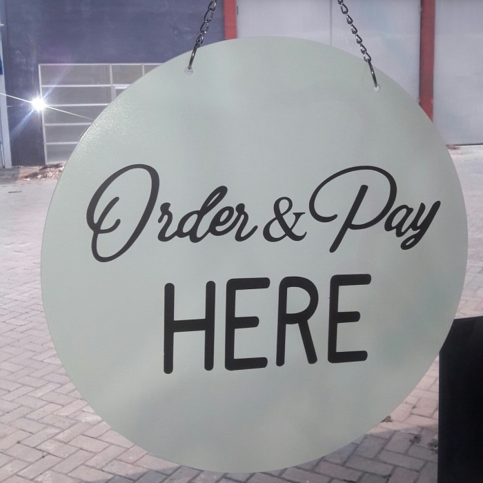 

Fauma Sign acrylic Akrilik Order Pay Here