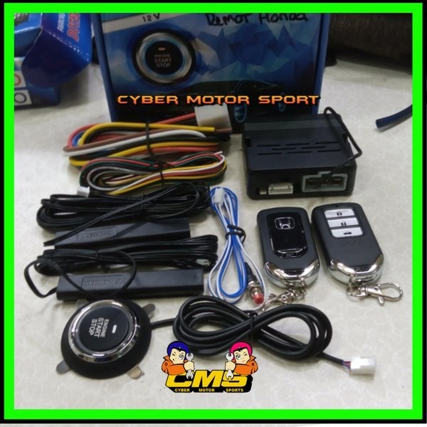 KEYLESS SMART HONDA FREED. SISTEM MOBIL TANPA KUNCI REMOT OTOMATIS . START STOP KEYLESS ENTRY. REMOT