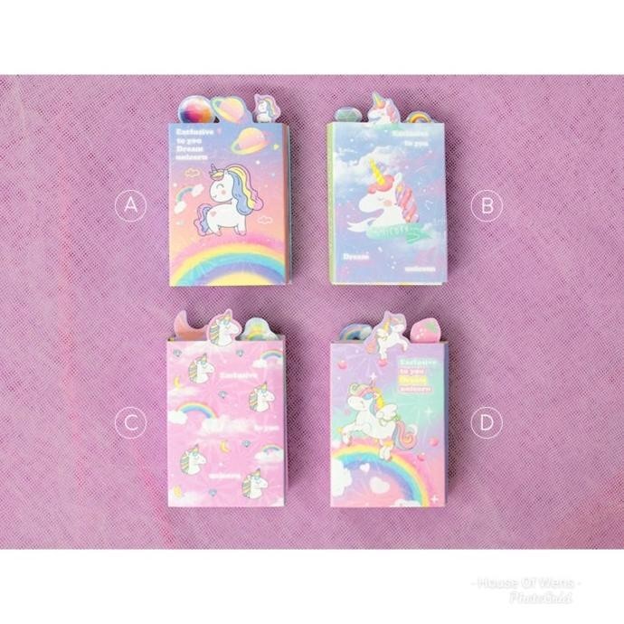 

Ready Sticky Note Unicorn - Memo Unicorn Terbaik