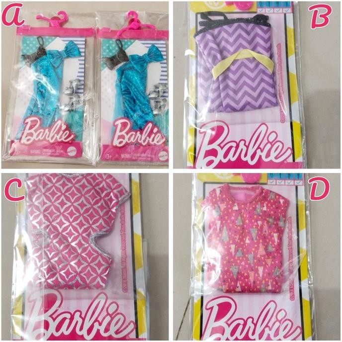 Sale Now Barbie Outfit Fashion - Baju Boneka Barbie Original - Baju Barbie Berkualitas