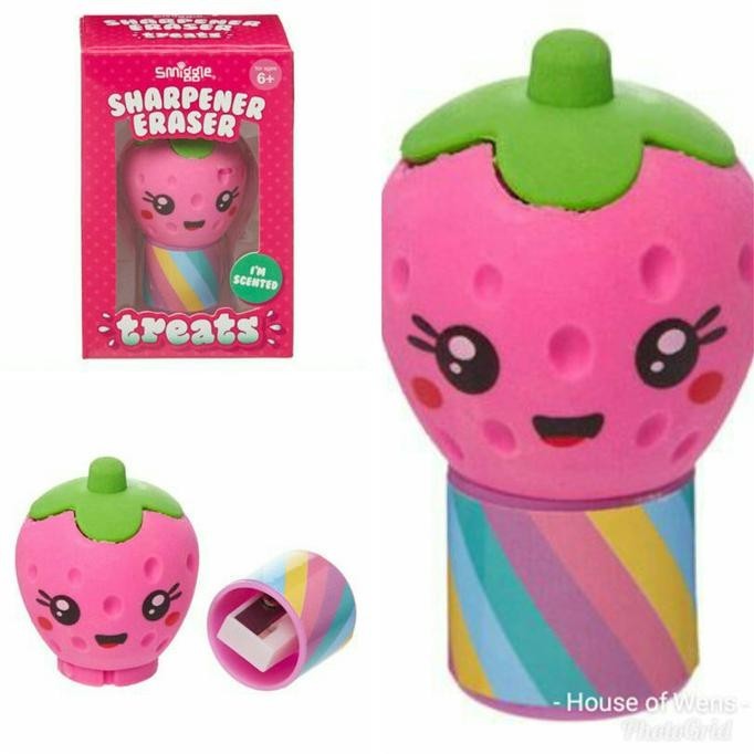 

Smiggle Treats Eraser Sharpener - Rahutan & Penghapus Smiggle Berkualitas