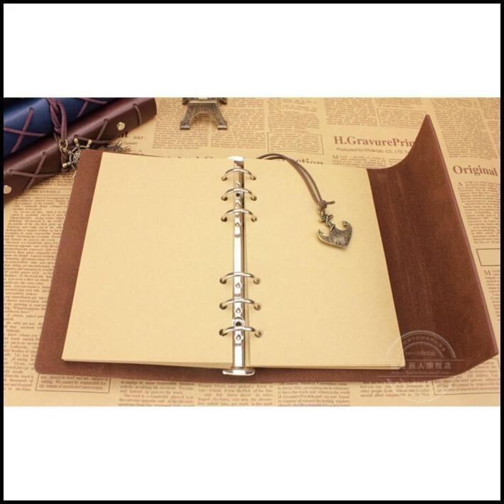 

TERMURAH BUKU BINDER CATATAN JURNAL HARIAN KULIT RETRO PIRATES A5 !!!