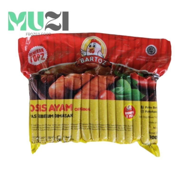 

BARTOZ SOSIS AYAM ORI ISI 40 1KG