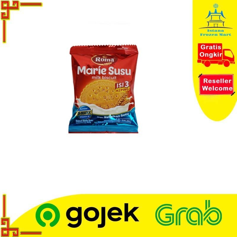 

Biskuit Marie Susu 16,5 Gram - ROMA