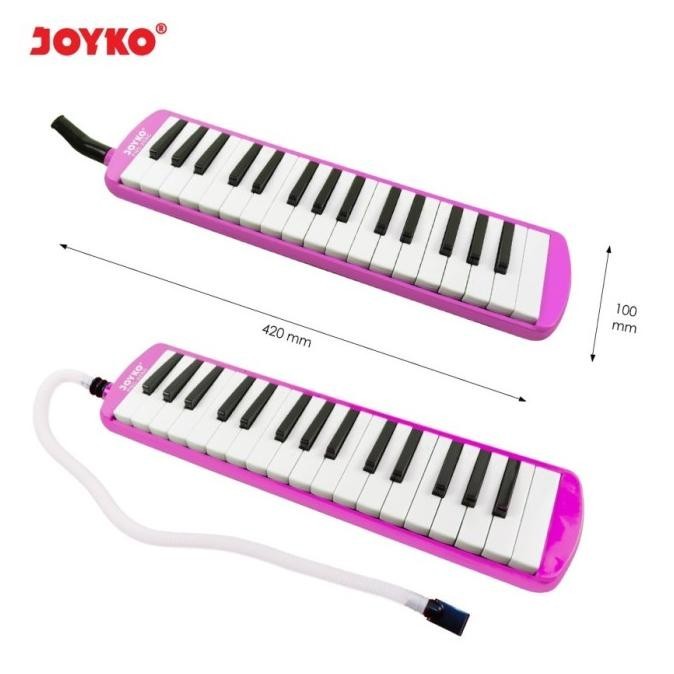 Pianika Joyko Pnc-21Sc Warna Pink - Pianica Tiup Soft Case Spt Yamaha Murah Berkualitas