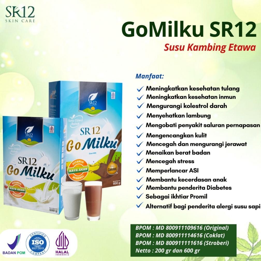 

Go Milku SR12 Halal Susu Kambing Etawa Premium Meningkatkan Kesehatan Inmun Aman Bumil Busui