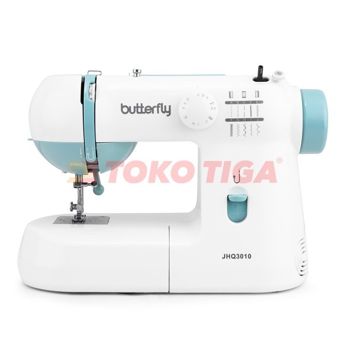 Mesin Jahit Butterfly Jhq-3010 Jhq3010 Multifungsi &amp; Portable