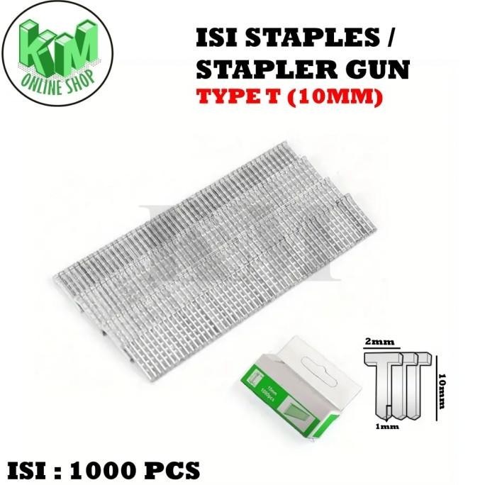 

Isi Ulang Refill Staples tipe U Staples Tipe T Reksa Jaya Electro