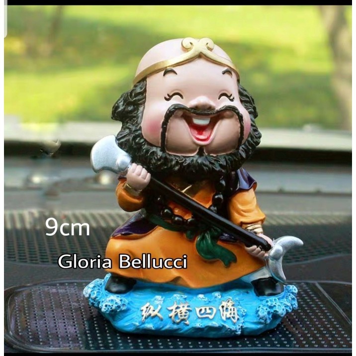 pajangan wucing kera sakti car dashboard wu ching hiasan dekorasi home