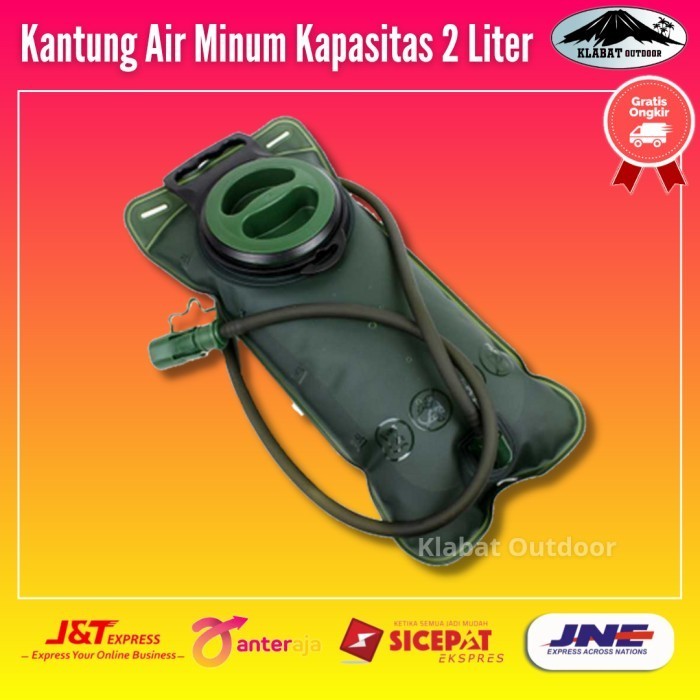 Kantung Air Minum Lipat Kantong Air Water Bladder 2L Portable 2 Liter