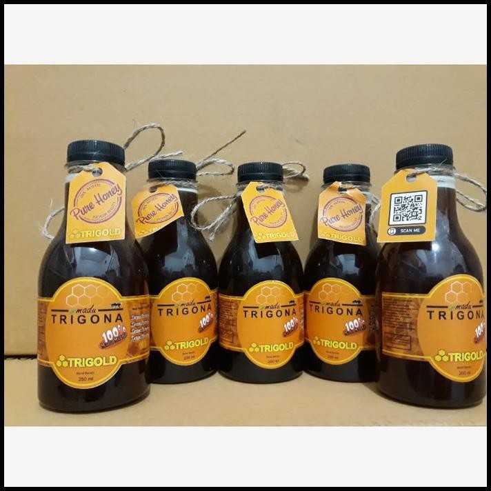 

TERBARU MADU TRIGONA TRIGOLD 250ML 100% MADU MURNI !!!!!!