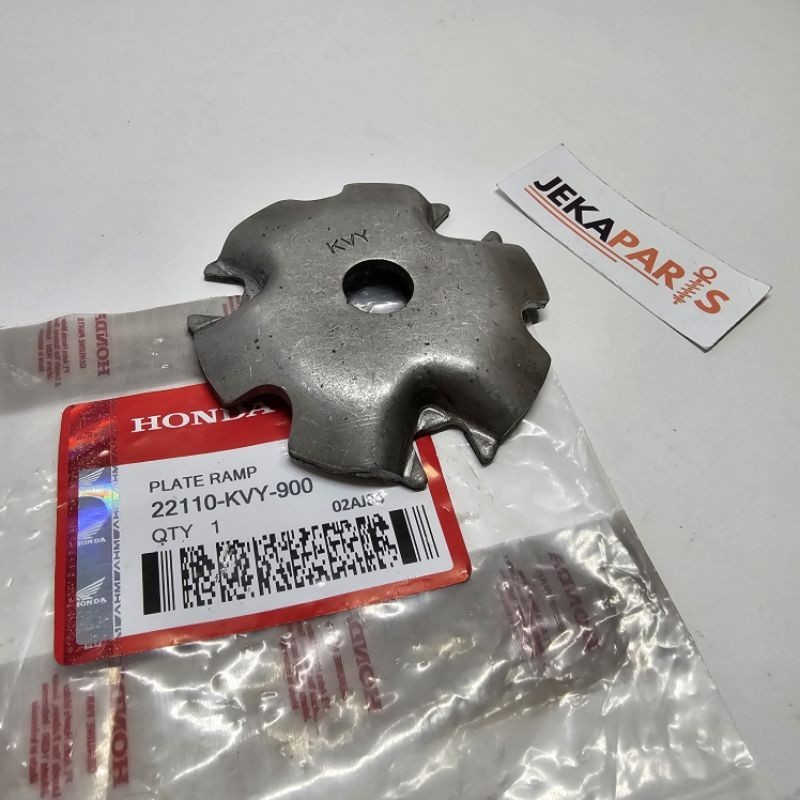 Plat Rumah Roller Tutup Rumah Roller Motor Beat Scoopy Spacy Karbu KVY.