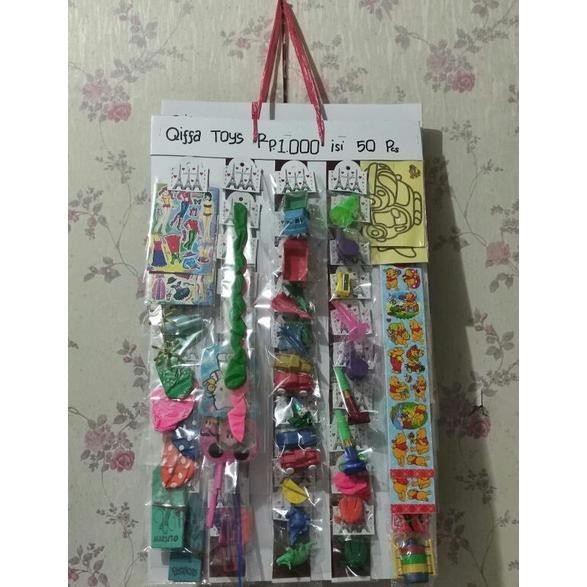 

Mainan Renceng 1000 +1 Bolpoin Mainan Renteng