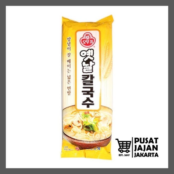 

Ottogi Wheat Noodle Thin Round Korea 500 Gr E Gandum Instant