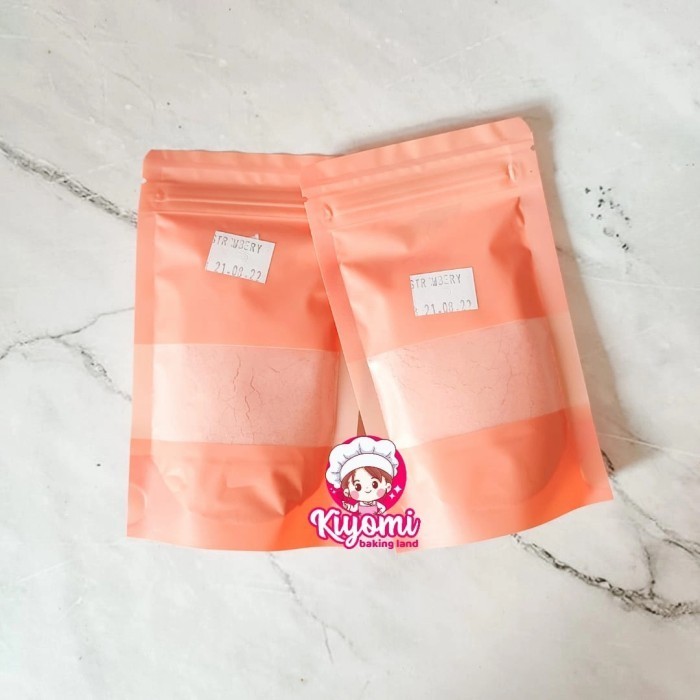 

[DIAJENG SHOP] Pure Strawberry Powder 50 Gram Perisa Bubuk Stroberi Food Grade DISKON