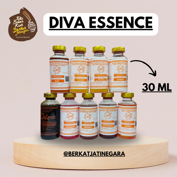 

[DIAJENG SHOP] PERISA DIVA ESSENCE 30 ML / PERISA MAKANAN DISKON