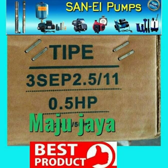 Harga Promo Pompa Air Satelit "San - Ei" 0.5Hp Shimizu York Dea 3In