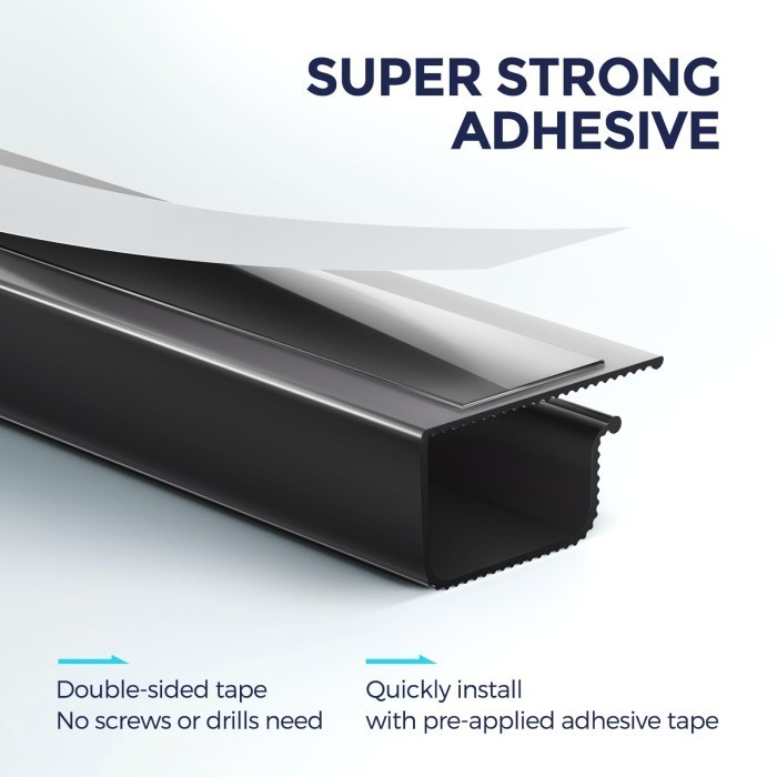 

Ecoflex Klip Kabel Cable Management Cord Holder Pelindung Kabel