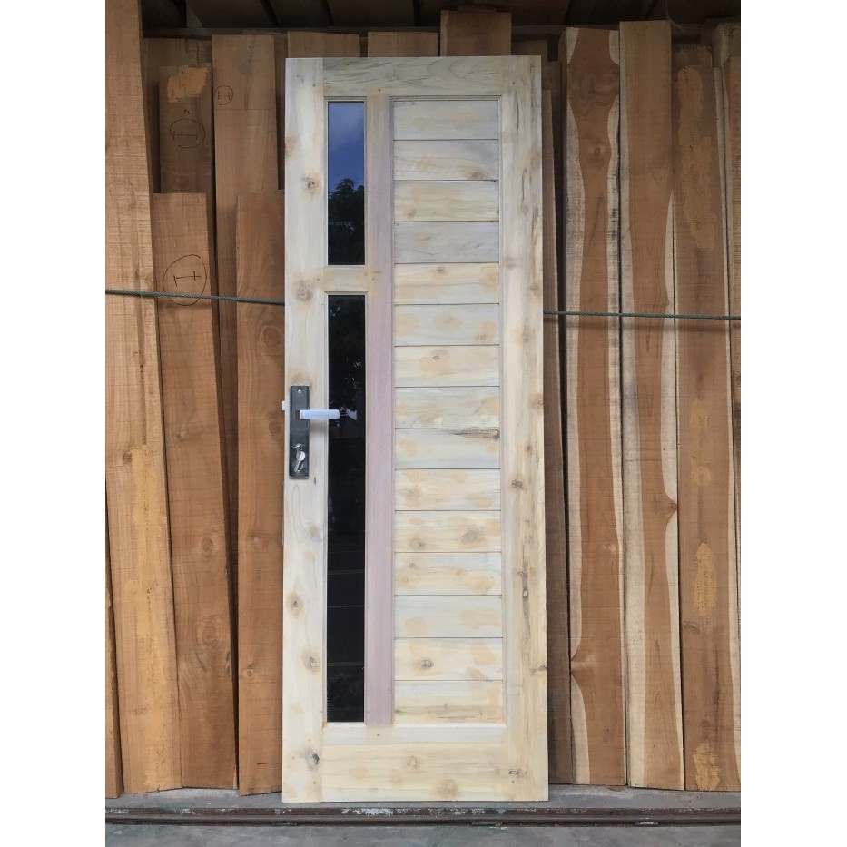 PINTU MINIMALIS KAYU MANGLID