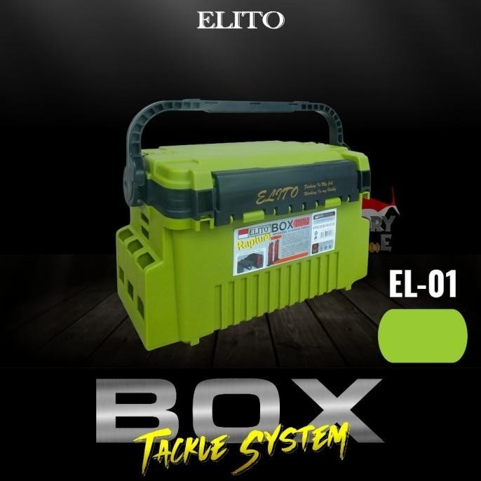 ELITO TACKLE BOX 12L VS-7070N BOX PERALATAN PANCING