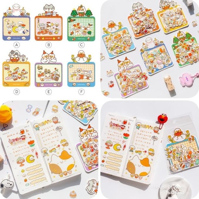

Trend Happy Warm Season Flakes Stickers Set - Sticker Anak Lucu Limited Edition