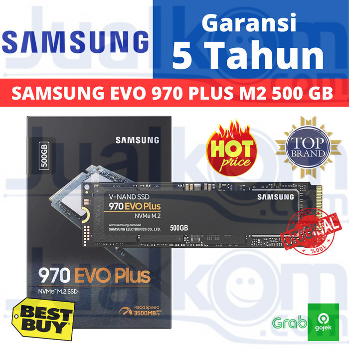 SAMSUNG SSD 970 EVO PLUS M.2 NVME 500GB 500 GB ORIGINAL BEST QUALITY
