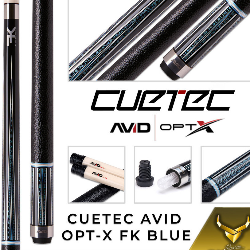 Cuetec Avid Cue OPT-X FK Blue