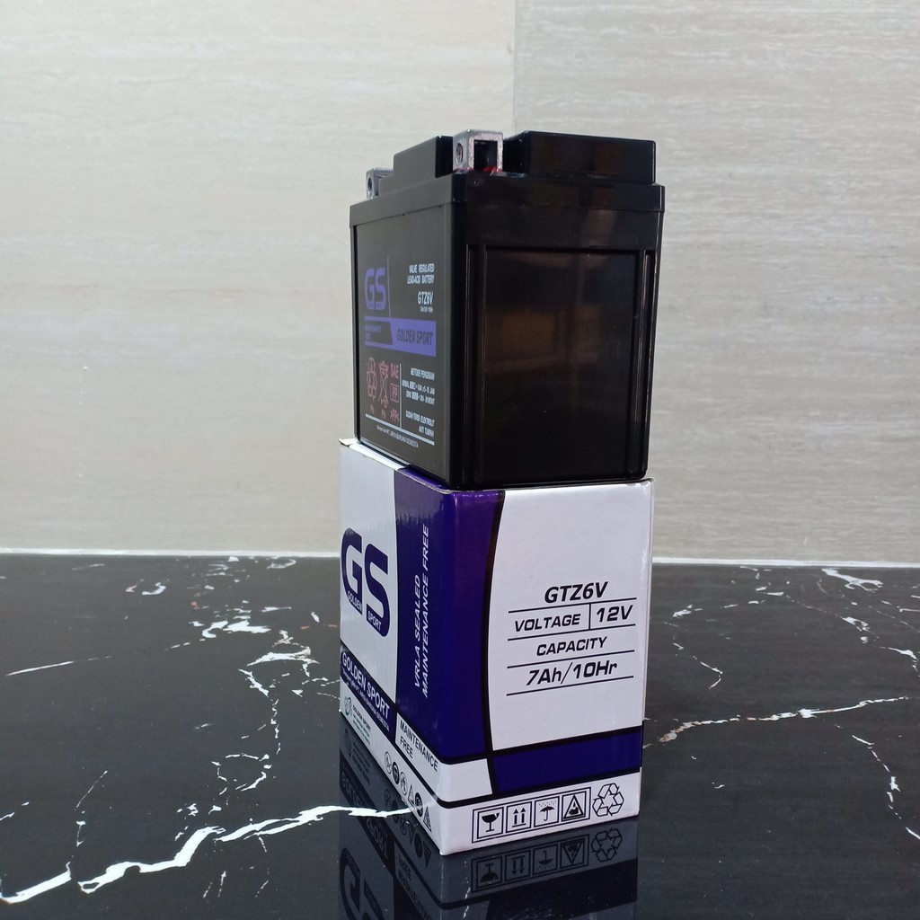 RK Aki Motor Vario 125/150, Vario 125 Led, Nmax 155, Satria Fu GTZ6V GTZ7S GS Aki Kering MF