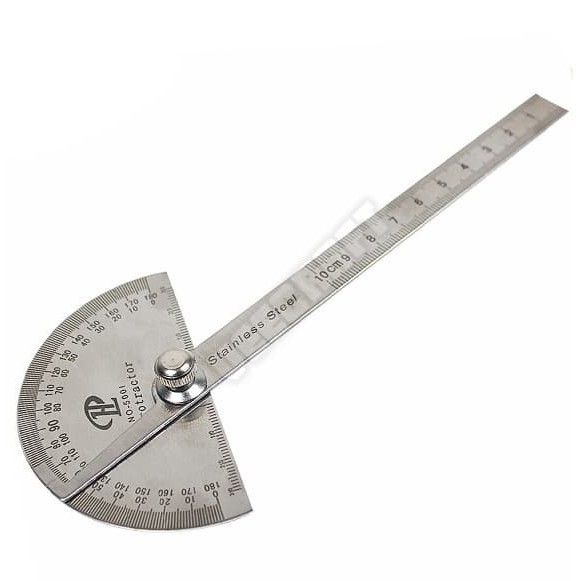 

Penggaris Busur Derajat / Angle Finder Rotary Measuring Ruler