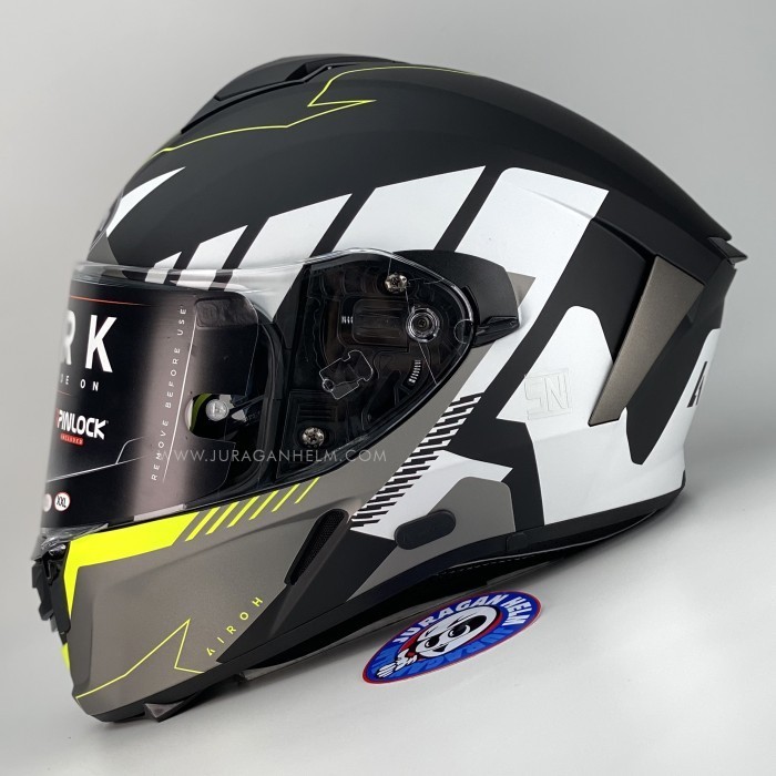 AIROH SPARK RISE BLACK MATT DOUBLE VISOR