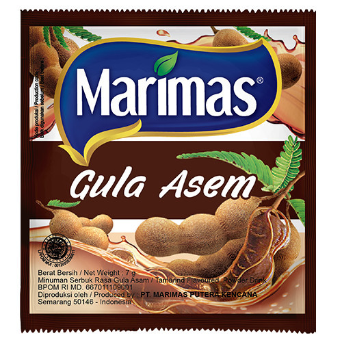 

MARIMAS Gula Asem Minuman Serbuk Rasa Gula Asam 7gr 1 PCS / F111