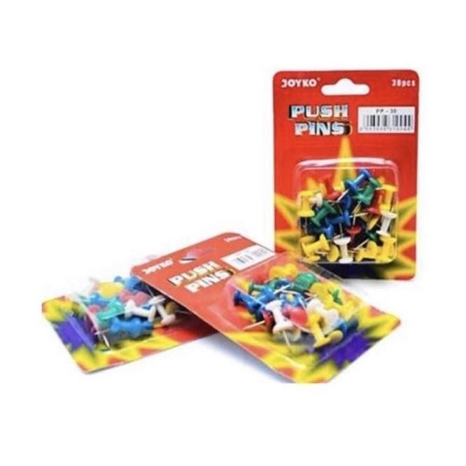 

[(Gosend Bisa) | #Bisa Faktur#-| |#Termasuk Pajak} Imutto - Push Pin Pp - 30 Isi 30 Alat Tulis Kantor Atk Peralatan