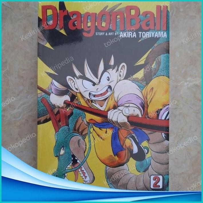 (KDR) KOMIK IMPORT VIZBIG EDITION DRAGON BALL 2 THREE IN ONE 4-6 SEGEL